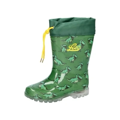 Image of Lico Power Blinky Rain Boot, grün/Gelb, 13 UK Child