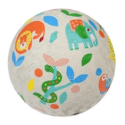 Image of Rex London Wild Wonders Inflatable Rubber Soccer Play Ball 12.5cm