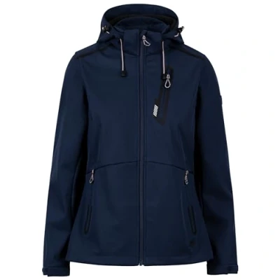 Image of Trespass Women&#039;s Neman Female Softshell Jacket Tp75, Navy, M