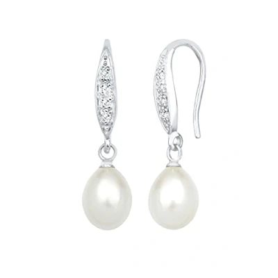 Image of Elli Women&#039;s 925 Sterling Silver Xilion Cut Zircon Earrings 0305941613