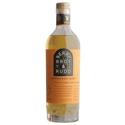 Image of Berry Bros. &amp; Rudd Classic Range Barbados Rum, 70cl, 40.5% Alcohol Content by Volume, Rum Deals of the Day, Honey Earthy Banana Melon, Serve On Rocks or In a Cocktail