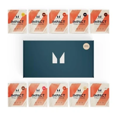 Image of MyProtein Impact Whey Protein Variety 10 Pack