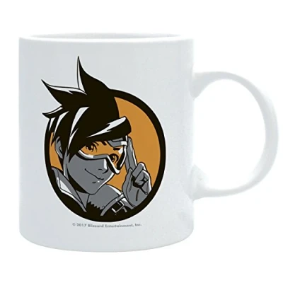 Image of ABYstyle OVERWATCH Mug 320 ml &quot;Tracer&quot;