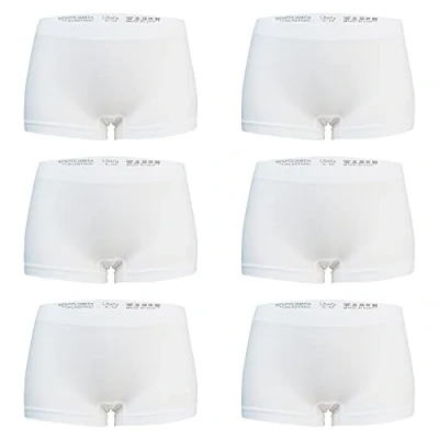Image of Libella Shorts Womens Seamless Knickers Ladies Boxer Underwear Briefs MultipackVI 2XL_3XL 6