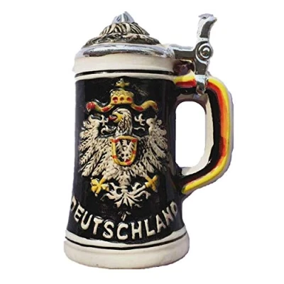 Image of 3D Deutschland Beer mug Germany Souvenir fridge magnet Home &amp; kitchen decoration Berlin refrigerator