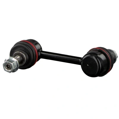 Image of 51320SJA003, 51320SJA013 Anti roll bar link FEBI BILSTEIN 42105 Front Axle Left, Right 95mm M10 x 1,25 with nuts Steel black