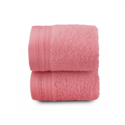 Image of RIZO Top Towel Set of 2 Bidet Towels Bath Small 100% Combed Cotton 600 g/m2 Measure 30 x 50 cm Boiler