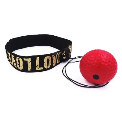 Image of INF headband with reflex ball, fighting ball for boxing training, boxing, reaction punching