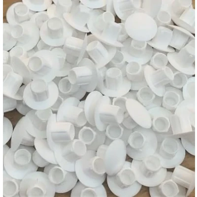 Image of M5 (5mm) DRILL HOLE COVER CAPS BLANKING FURNITURE KITCHEN CABINET SHELF (White, 40)
