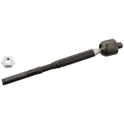 Image of 455030D080, 4550352070 Inner Tie Rod FEBI BILSTEIN 103920 Front Axle Left, Right 240mm with lock nut TOYOTA: Yaris II Hatchback