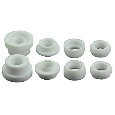 Image of RIVERWELD TIG Welding Torch Insulator Cup Gasket 17GLG20 18 7 18CG 54N01 54N63 Fit PTA DB WP 17 26 Accessories 8pcs