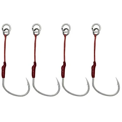 Image of Savage Gear Bloody Assist Hooks single size 3/0 c/o Reelfishing