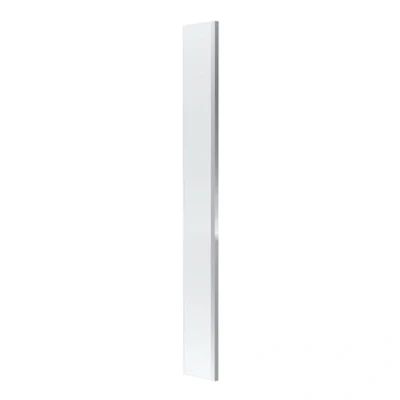 Image of Balterley Wetroom 8mm Toughened Safety Glass Return Screen 215mm x 1850mm Polished Chrome