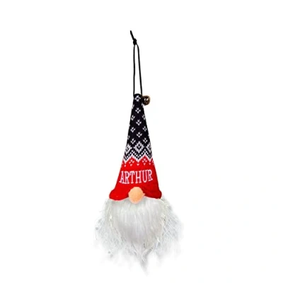 Image of History &amp; Heraldry Light Up Gonk Pre personalised Christmas Hanging Decoration Arthur 00269860110