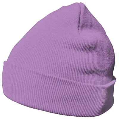 Image of DonDon Beanie hat Men Hats for Women Winter Classical Design Dark Purple