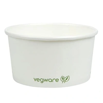 Image of Vegware SC 06 soup container, 6 oz. (Pack of 1000)