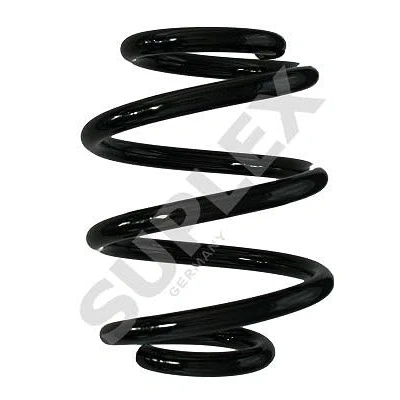 Image of 8200681804 Coil spring SUPLEX 27254 Rear Axle with constant wire diameter RENAULT: TWINGO 2