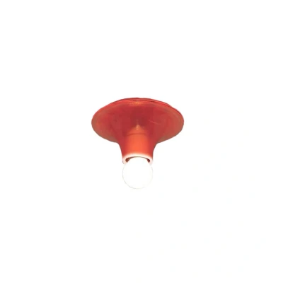 Image of Artemide Teti Ceiling Lamp/Wall Lamp Transparent Orange