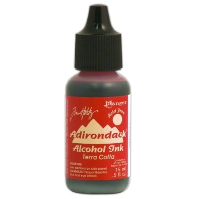 Image of Ranger AAIS 22213 Tim Holtz Adirondack Alcohol Ink, Terra Cotta, 0.5oz