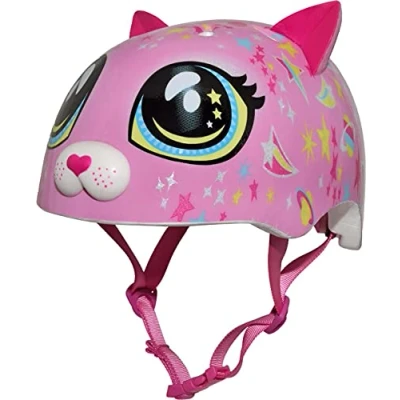 Image of Raskullz Unisex Youth Child/Kids (5+ Years) Astro Cat Pink Unisize 50 54cm Helmet, Pink, UK