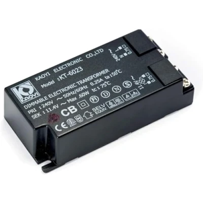 Image of KAOYI KT 6023 60W 12V Halogen Transformer, Dimmable