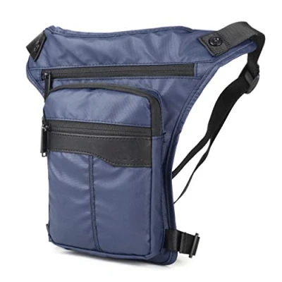 Image of Xieben Oxford Hiking Waist Pack Drop Leg Bag for Men Women Travel Outdoor Sports Camping Fishing Motorcycle Riding Multi Purpose Hip Bum Belt Crossbody Shoulder Fanny Pouch