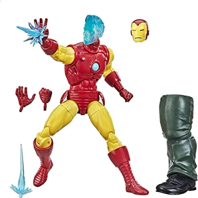 Image of Hasbro Marvel Legends Series 15 cm Collectible Tony Stark (A.I.) Action Figure Toy for Ages 4 and Up F0252