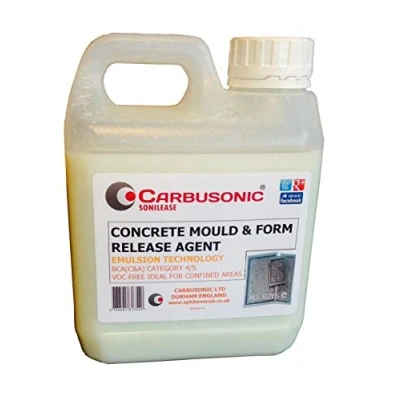 Image of Concrete Mould Release Agent 1 Litre Garden Ornament mouldings Safe