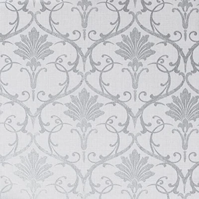 Image of Arthouse ArtiSTICK Divine Damask Grey Peel and Stick Self Adhesive Wallpaper 6m Long Great for Upcycling Furniture Cabinets Kitchen Drawers Shelves &amp; 300217, Single Roll