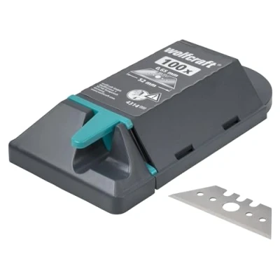 Image of wolfcraft 100 Professional trapezium Blades 0.65 x 52 mm I 4314000 Accessories for blade knives