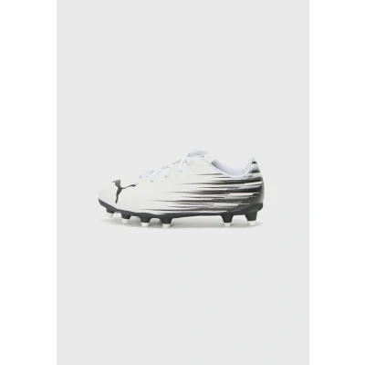 Image of Puma Attacanto II Moulded stud football boots for kids, Size: 11K, White/black shoes