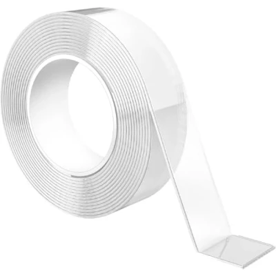 Image of GRIFEMA GA4001 1 Double Sided Tape Heavy Duty, Removable Reusable Multipurpose for Carpet Mats/Photos Frames/Craft Wall Mounting (3m*2cm*1mm)