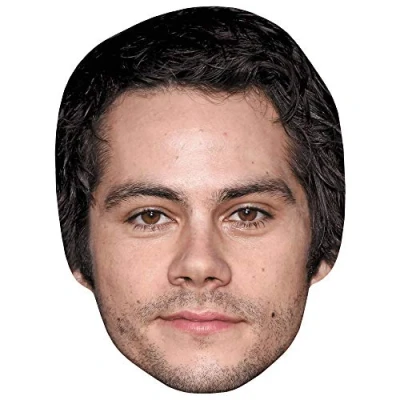 Image of Dylan O&#039;Brien (Long Hair) Celebrity Mask, Flat Card Face, Fancy Dress Mask