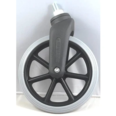 Image of Urathon 190x27mm Castor Wheel with Fork for Many Standard NHS Style Wheelchairs