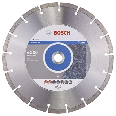 Image of Bosch 2608602698 Diamond Cutting Disc Standard for Stone