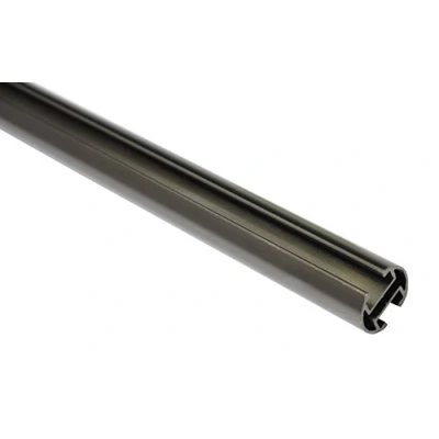 Image of Gardinia Curtain Rail Ø 20 mm Titan 160, Metal, Titanium, 160 cm