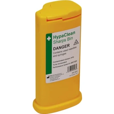 Image of Safety First Aid Q2816 HypaClean Sharps Bin (0.25 Litre)