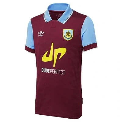 Image of Umbro Burnley Home Jersey SS Jnr