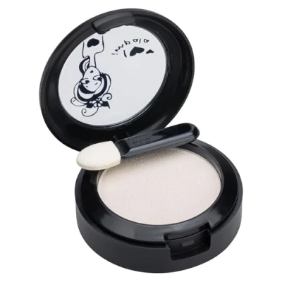 Image of IMPALA Compact Powder Eyeshadow Shiny White N12 Long Lasting, Highly Pigmented Bright and Lasting Colors Creamy Texture Pigments