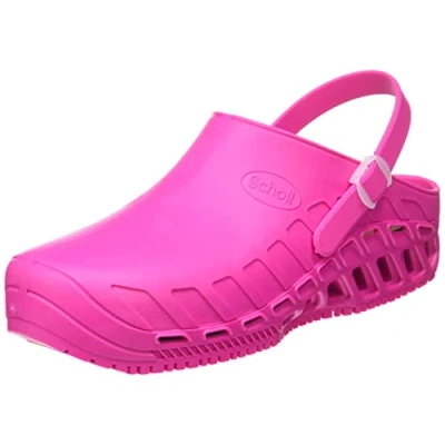 Image of Scholl Clog Evo Professional Sanitary Clogs for men or women, ultra light, comfortable and breathable, with non slip sole, removable memory insole rotating strap