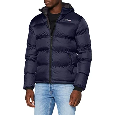 Image of Schott NYC Idaho2 Jacket, Navy, Medium