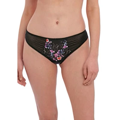 Image of Fantasie Women&#039;s Aurelia Brief Garter Belt, Black, L