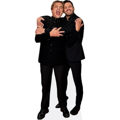 Image of Nikita Kuzmin and Vito Coppola (Duo) Mini Celebrity Cutout