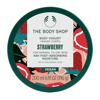 Image of THE BODY SHOP STRAWBERRY YOGURT 200ML