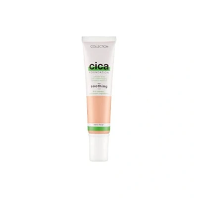 Image of Collection Cosmetics Hydrating Medium Coverage Cica Foundation Infused with Anti Redness, Vegan Foundation, 30ml, Biscuit