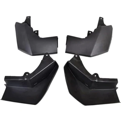 Image of LOVBEE 4 Pcs Car Mud Flaps for Land Rover Discovery 3 2004 2009 LR3, Front Rear rubber Guards, Splashproof Waterproof Protects Fender
