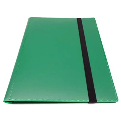 Image of docsmagic.de Pro Player 9 Pocket Album Dark Green 360 Card Binder MTG PKM YGO