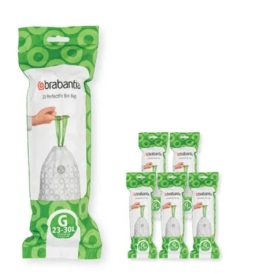 Image of Brabantia PerfectFit bags G 23 30 litre Multipack of 120 6x20