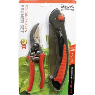 Image of Wilkinson Sword Folding Pruner Saw &amp; Set