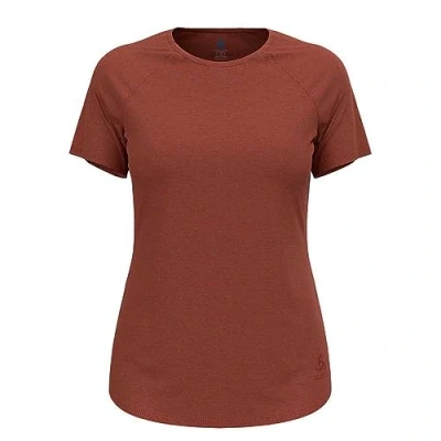 Image of Odlo Women Short Sleeve Running Shirt ESSENTIAL 365, spiced apple melange, XS